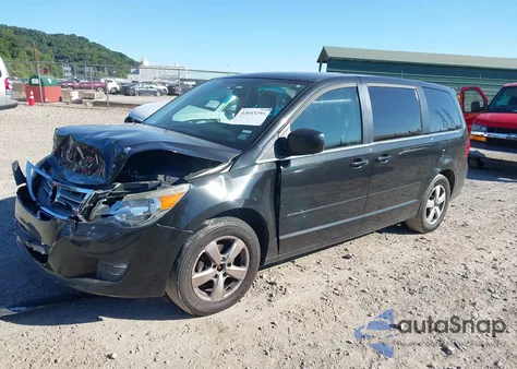 2010 Volkswagen Routan Se z USA, uszkodzony, nr VIN 2V4RW3D18AR424453